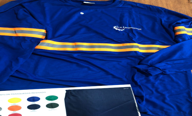 Camiseta de Manga Longa com Refletivo